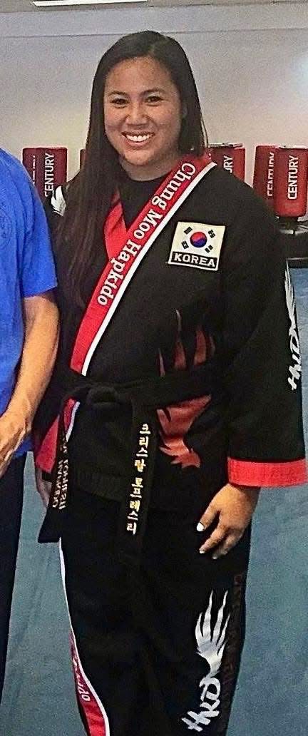 Krystal LoPresti, instructor at Choe's Black Belt Academy